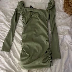 Portia Mini Dress Sage